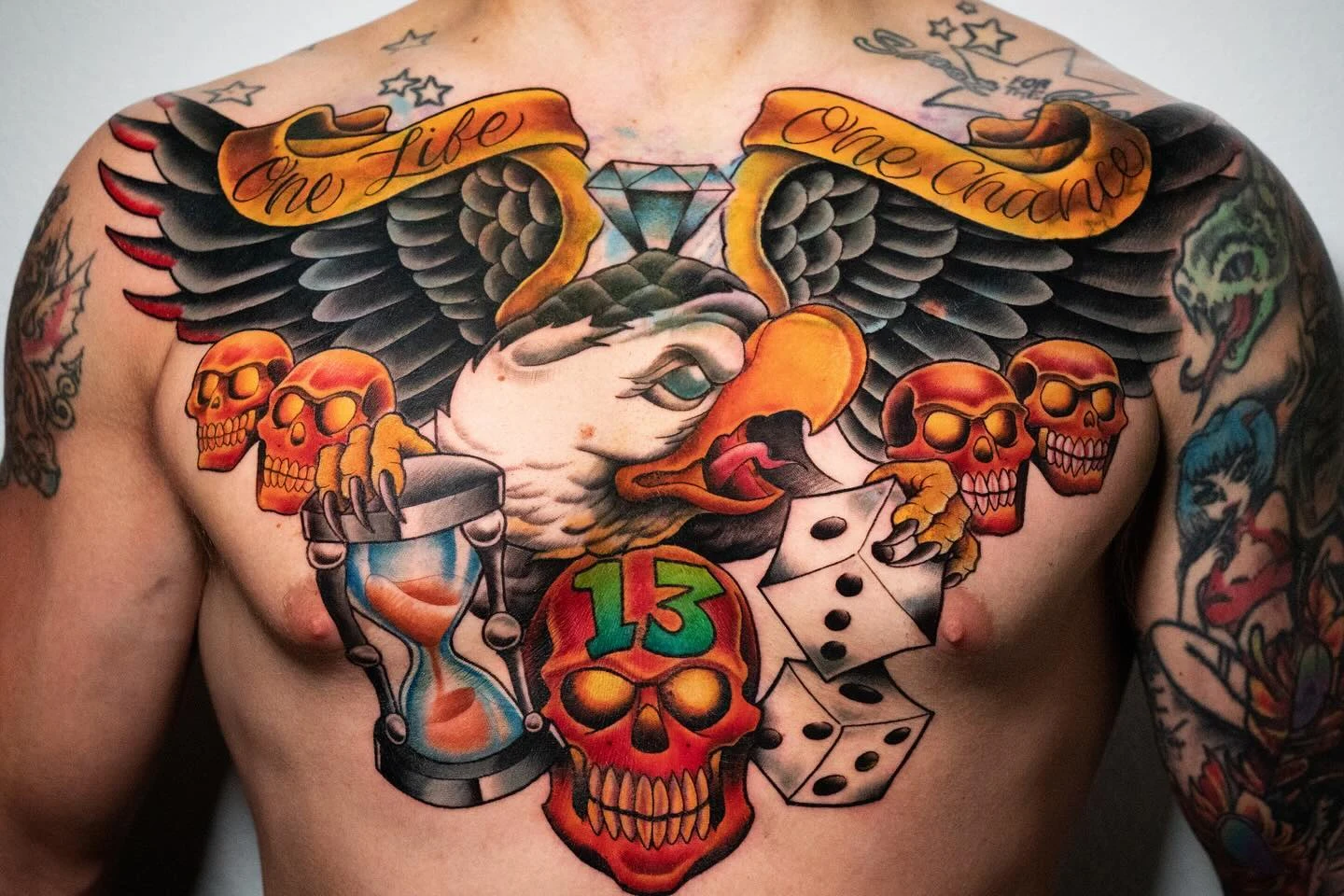 Sarmal No. 1 — Skin Design Tattoos — geleneksel dövme çalışması